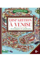 Disparition à venise - livre avec carte