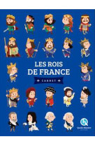 Les rois de france - carnet