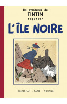 Tintin - petit format noir et blanc - t07 - l-ile noire