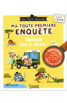 Les ptits sherlock : ma toute premiere enquete ! - panique dans la savane !