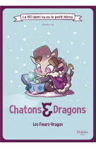 Chatons et dragons les fleurs-dragon