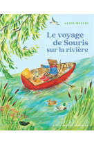 Souris des bois - le voyage de souris sur la riviere