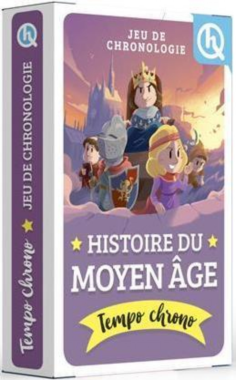 TEMPO CHRONO HISTOIRE DU MOYEN AGE - JEU DE CHRONOLOGIE - QUELLE HISTOIRE STUD - NC