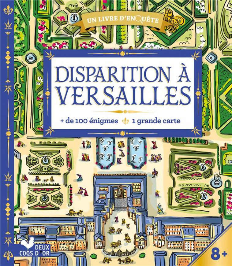 DISPARITION A VERSAILLES - LIVRE AVEC CARTE - AYRAULT/CHAPLET - HACHETTE