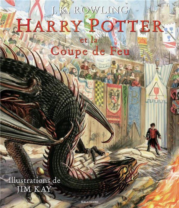 HARRY POTTER - IV - HARRY POTTER ET LA COUPE DE FEU - ROWLING/KAY - GALLIMARD