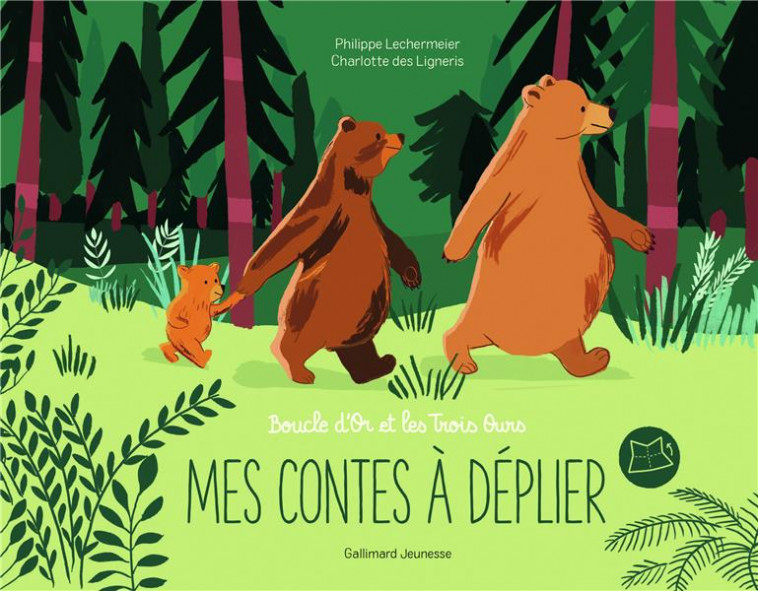 BOUCLE D-OR ET LES TROIS OURS - LECHERMEIER - GALLIMARD