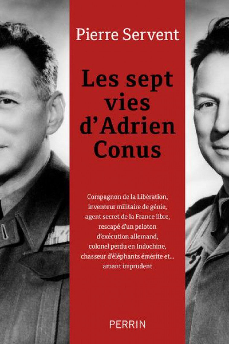 LES SEPT VIES D-ADRIEN CONUS - SERVENT PIERRE - PERRIN