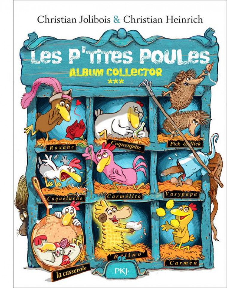 LES P-TITES POULES - ALBUM COLLECTOR (TOMES 9 A 12) - VOL03 - JOLIBOIS/HEINRICH - Pocket jeunesse