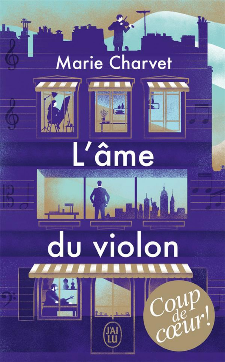 L-AME DU VIOLON - CHARVET MARIE - J'AI LU