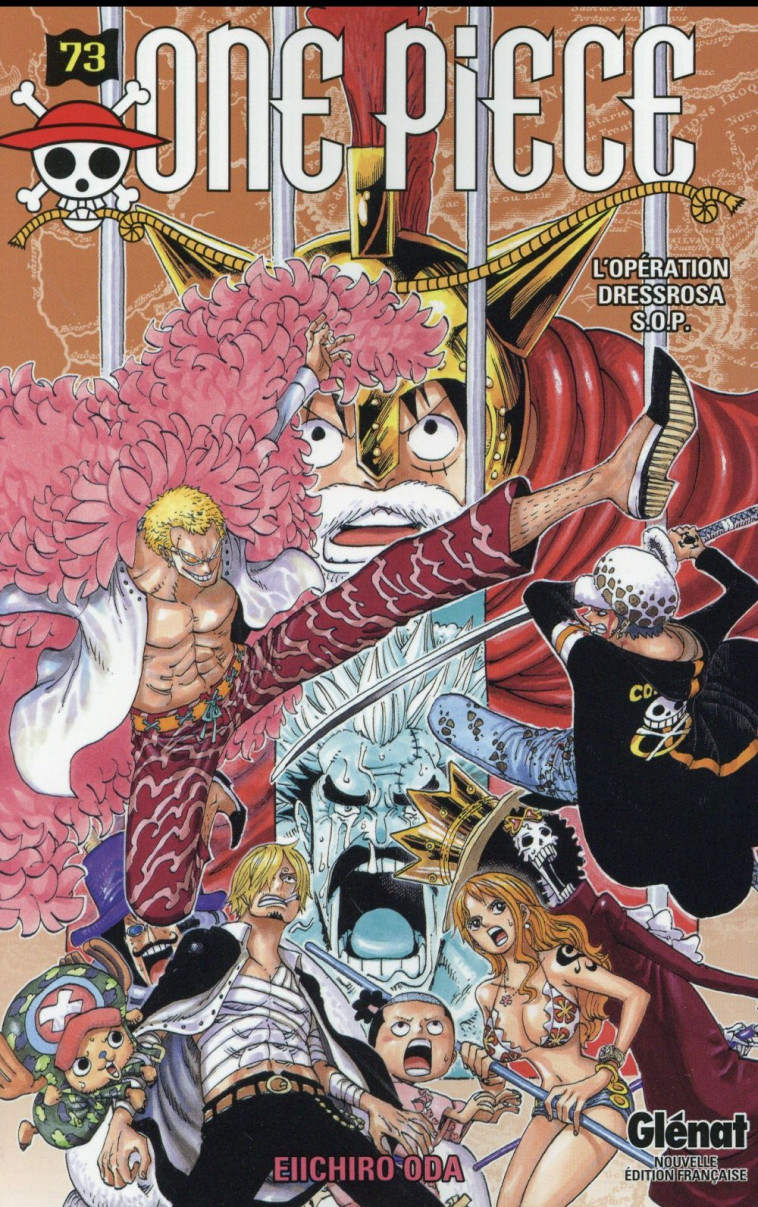 ONE PIECE - EDITION ORIGINALE - TOME 73 - L-OPERATION DRESSROSA S.O.P. - ODA EIICHIRO - Glénat