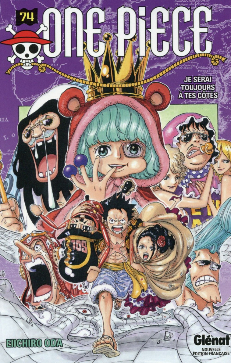 ONE PIECE - EDITION ORIGINALE - TOME 74 - JE SERAI TOUJOURS A TES COTES - ODA EIICHIRO - Glénat