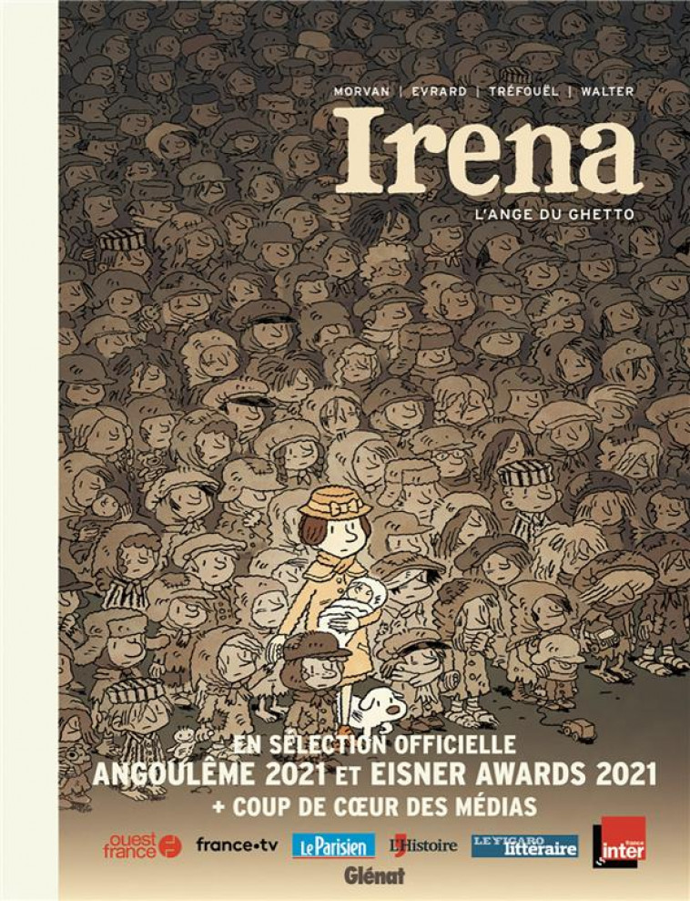 IRENA - EDITION COMPLETE - L-ANGE DU GHETTO - MORVAN/TREFOUEL - GLENAT