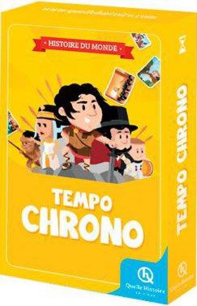 TEMPO CHRONO HISTOIRE DU MONDE - JEU DE CHRONOLOGIE 7 ANS ET + - BRUNO WENNAGEL - Quelle histoire