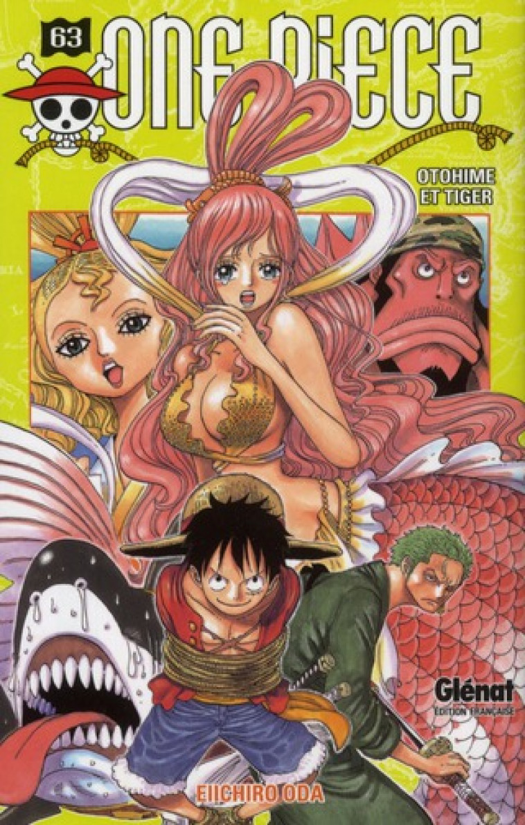 ONE PIECE - EDITION ORIGINALE - TOME 63 - OTOHIME ET TIGER - ODA EIICHIRO - Glénat