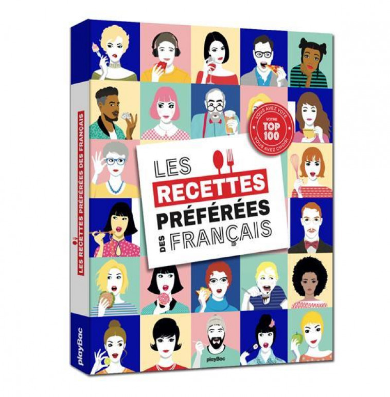 LES RECETTES PREFEREES DES FRANCAIS - PLAYBAC EDITIONS - PRISMA