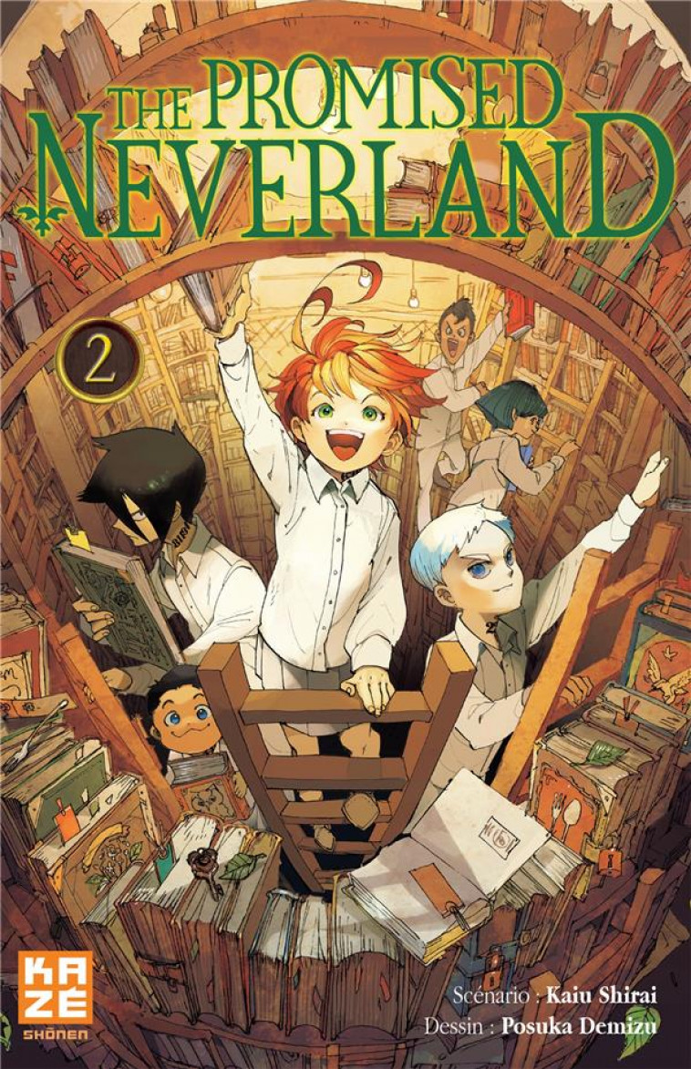 THE PROMISED NEVERLAND T02 - DEMIZU/SHIRAI - KAZE