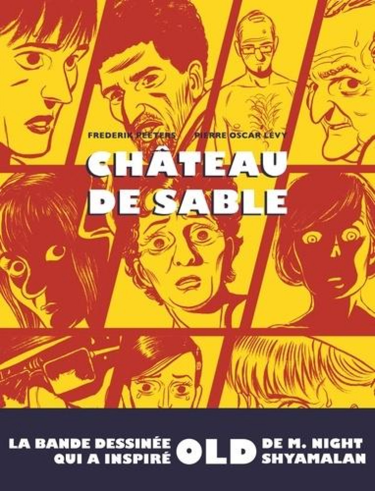 CHATEAU DE SABLE - (EDITION CARTONNEE) - PEETERS/LEVY - ATRABILE