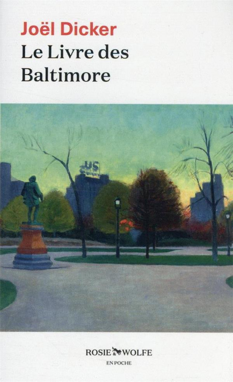 LE LIVRE DES BALTIMORE - DICKER JOEL - ROW