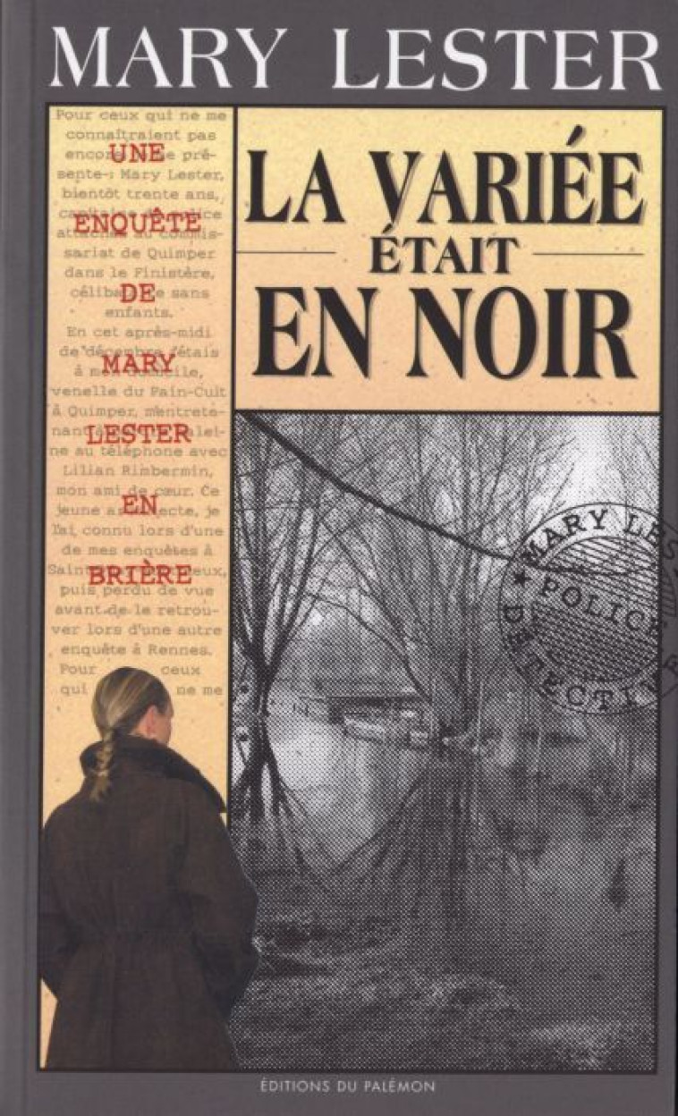 MARY LESTER - N 25 - LA VARIEE ETAIT EN NOIR - FAILLER JEAN - PALEMON