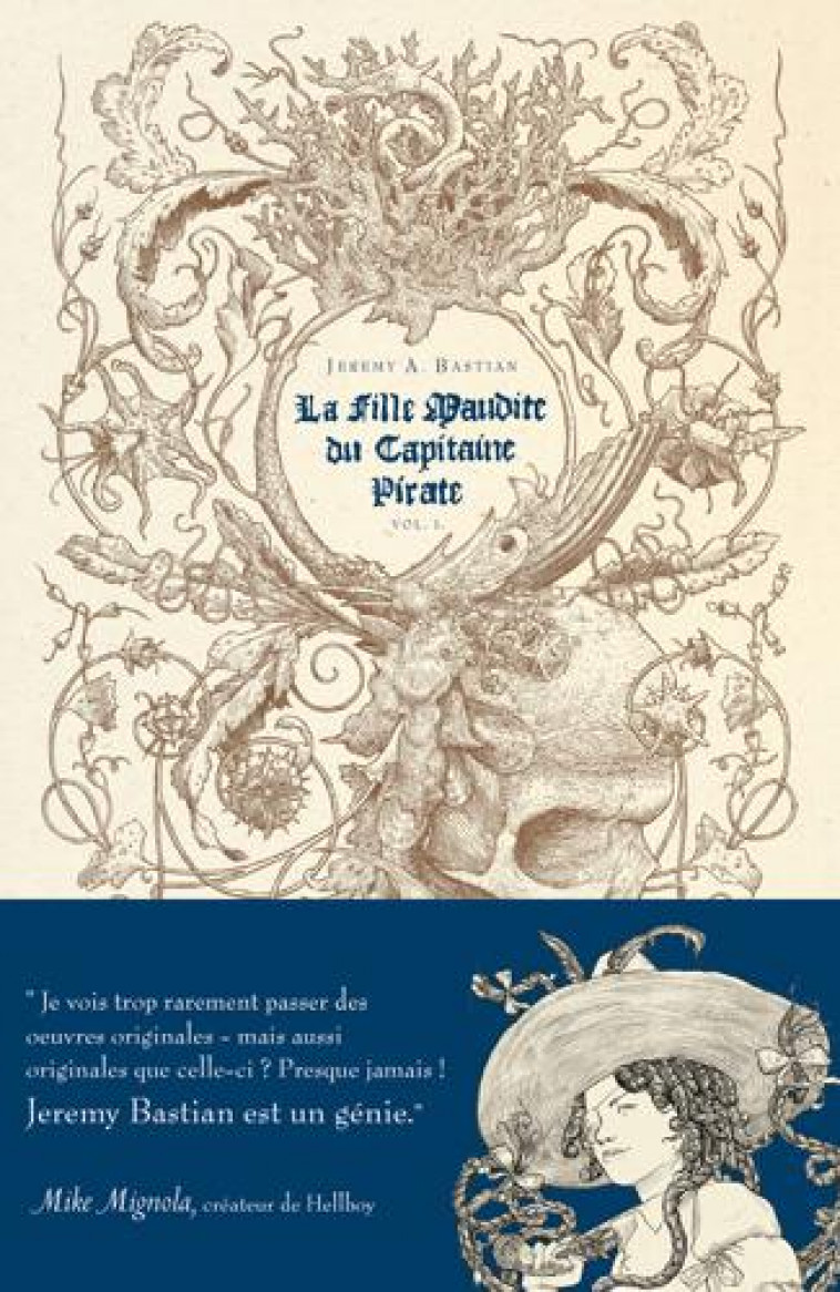 1. LA FILLE MAUDITE DU CAPITAINE PIRATE T01 - A.BASTIAN JEREMY - Ed. de la Cerise