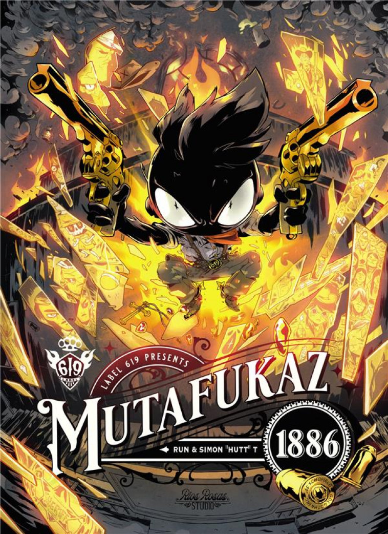 MUTAFUKAZ 1886 (L-INTEGRALE) - HUTT/RUN - ANKAMA