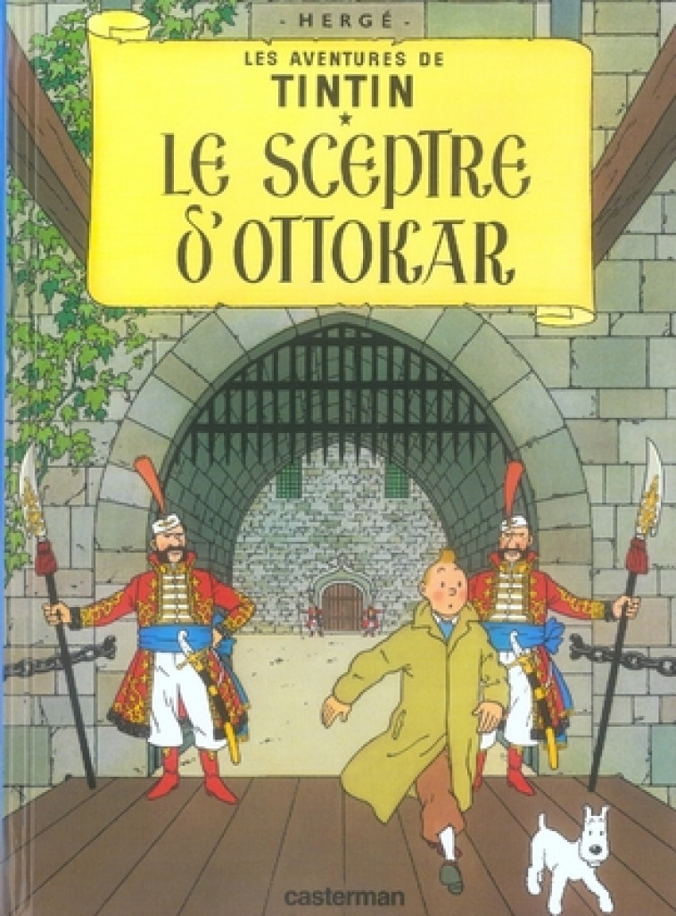 TINTIN - PETIT FORMAT COULEURS - T08 - LE SCEPTRE D-OTTOKAR - HERGE - CASTERMAN