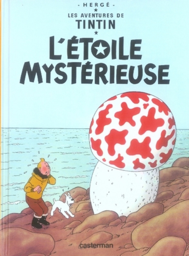 TINTIN - PETIT FORMAT COULEURS - T10 - L-ETOILE MYSTERIEUSE - HERGE - CASTERMAN