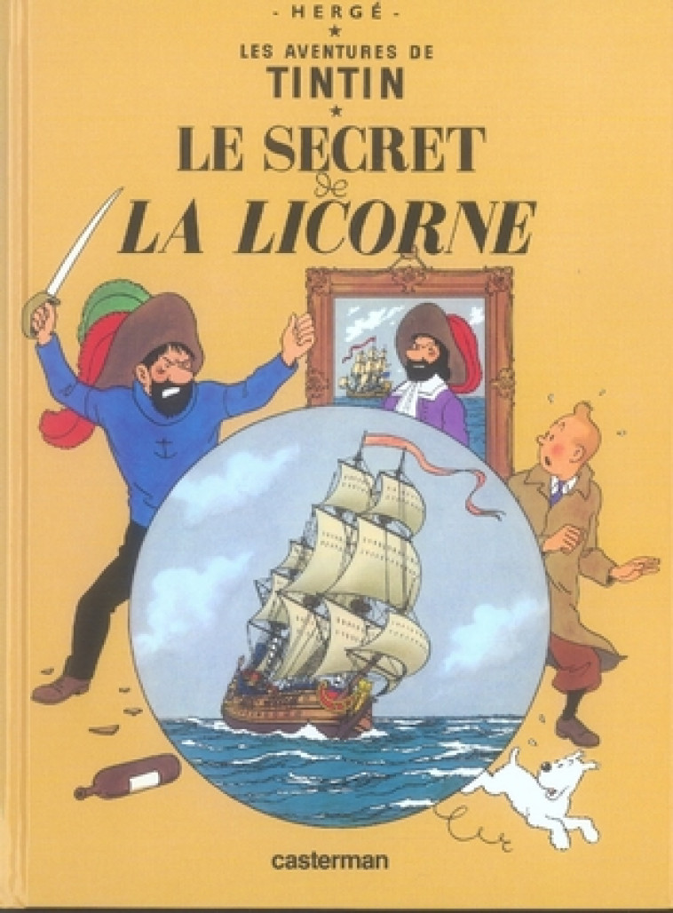 TINTIN - PETIT FORMAT COULEURS - T11 - LE SECRET DE LA LICORNE - HERGE - CASTERMAN