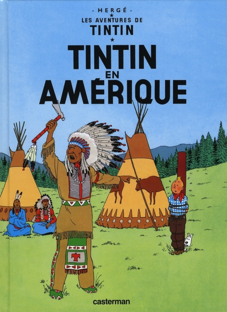 TINTIN - PETIT FORMAT COULEURS - T03 - TINTIN EN AMERIQUE - HERGE - CASTERMAN