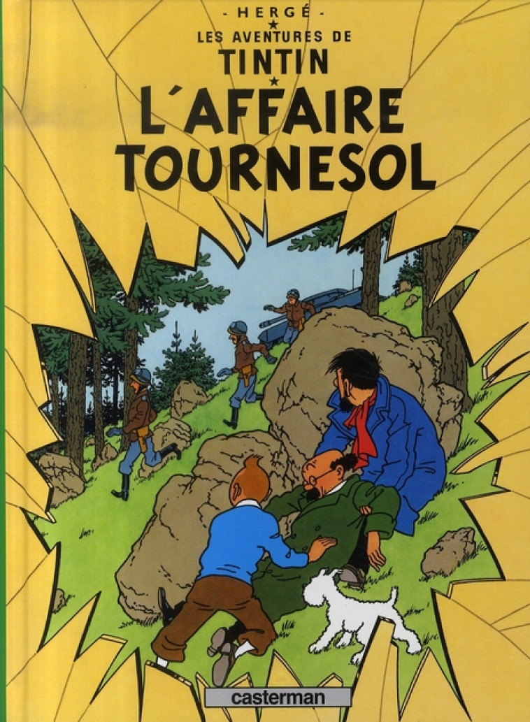 TINTIN - PETIT FORMAT COULEURS - T18 - L-AFFAIRE TOURNESOL - HERGE - CASTERMAN