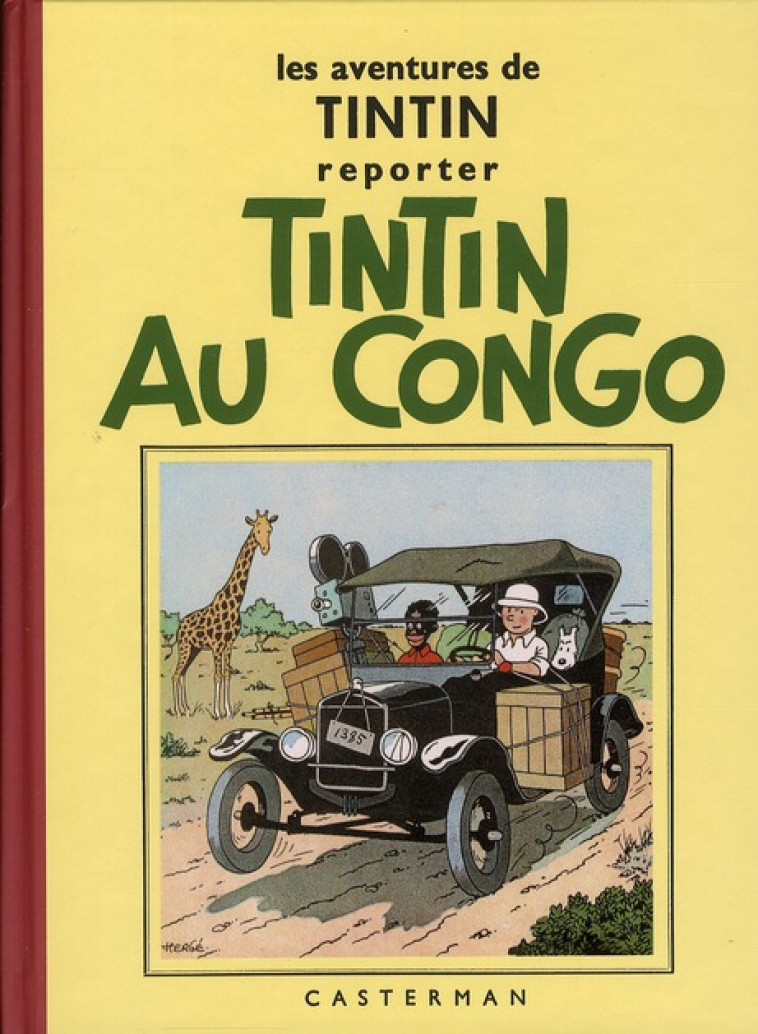 TINTIN - PETIT FORMAT NOIR ET BLANC - T02 - TINTIN AU CONGO - HERGE - CASTERMAN