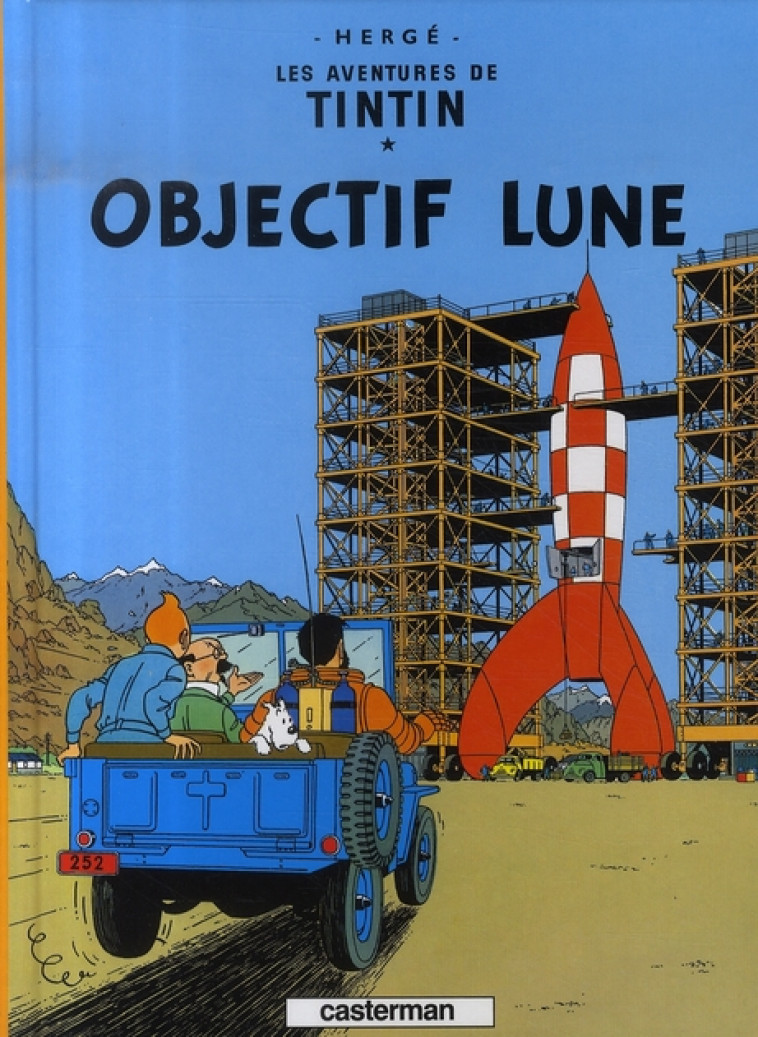 TINTIN - PETIT FORMAT COULEURS - T16 - OBJECTIF LUNE - HERGE - CASTERMAN