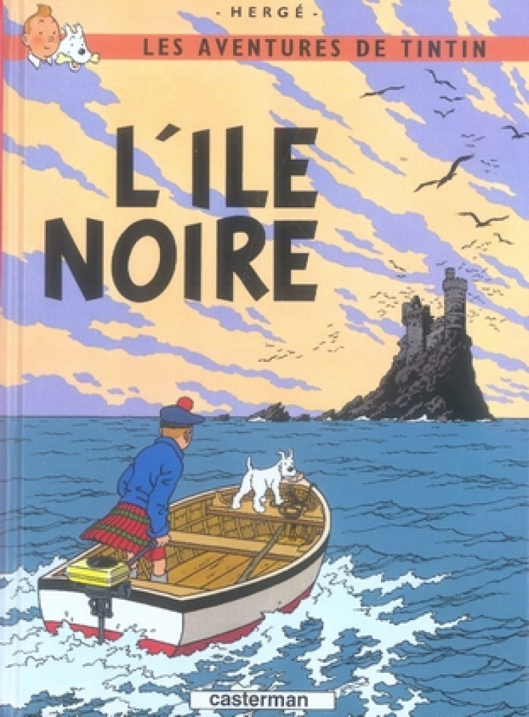 TINTIN - PETIT FORMAT COULEURS - T07 - L-ILE NOIRE - HERGE - CASTERMAN