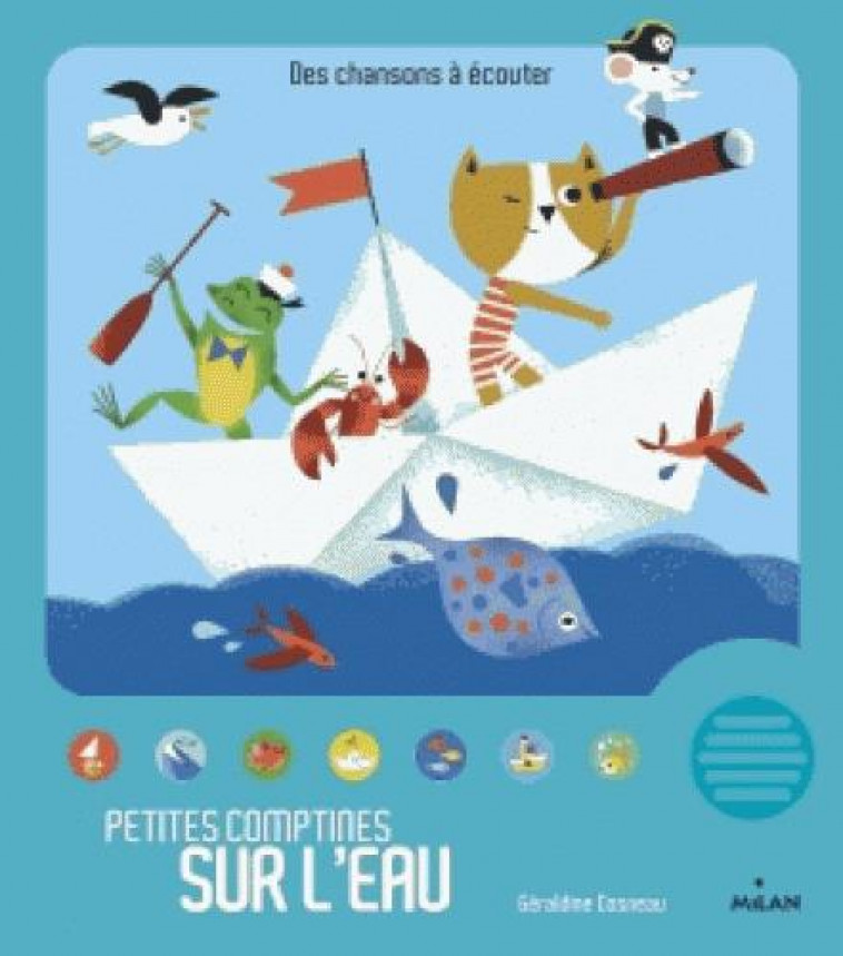 PETITES COMPTINES SUR L-EAU - COSNEAU GERALDINE - BD Kids