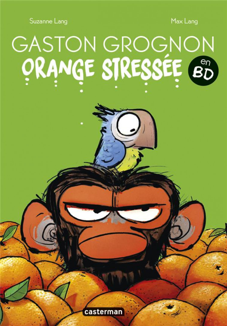 GASTON GROGNON EN BD - ORANGE STRESSEE - LANG - CASTERMAN