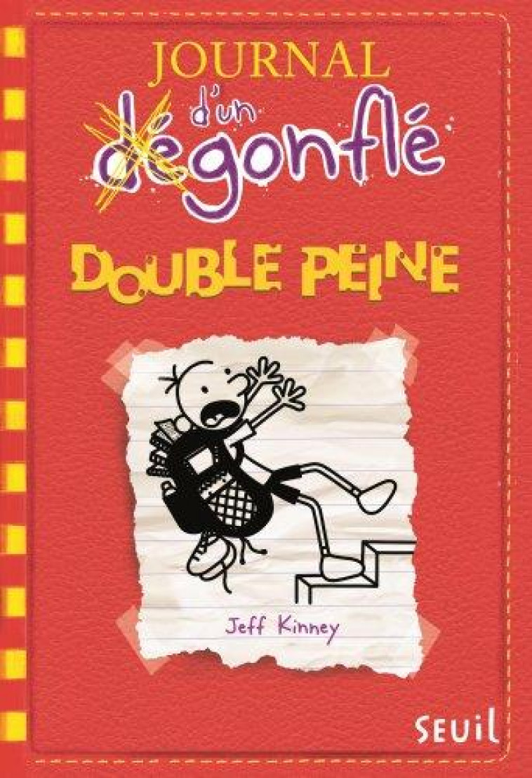 JOURNAL D-UN DEGONFLE - TOME 11 - DOUBLE PEINE - JOURNAL D-UN DEGONFLE, TOME 11 - KINNEY JEFF - SEUIL JEUNESSE