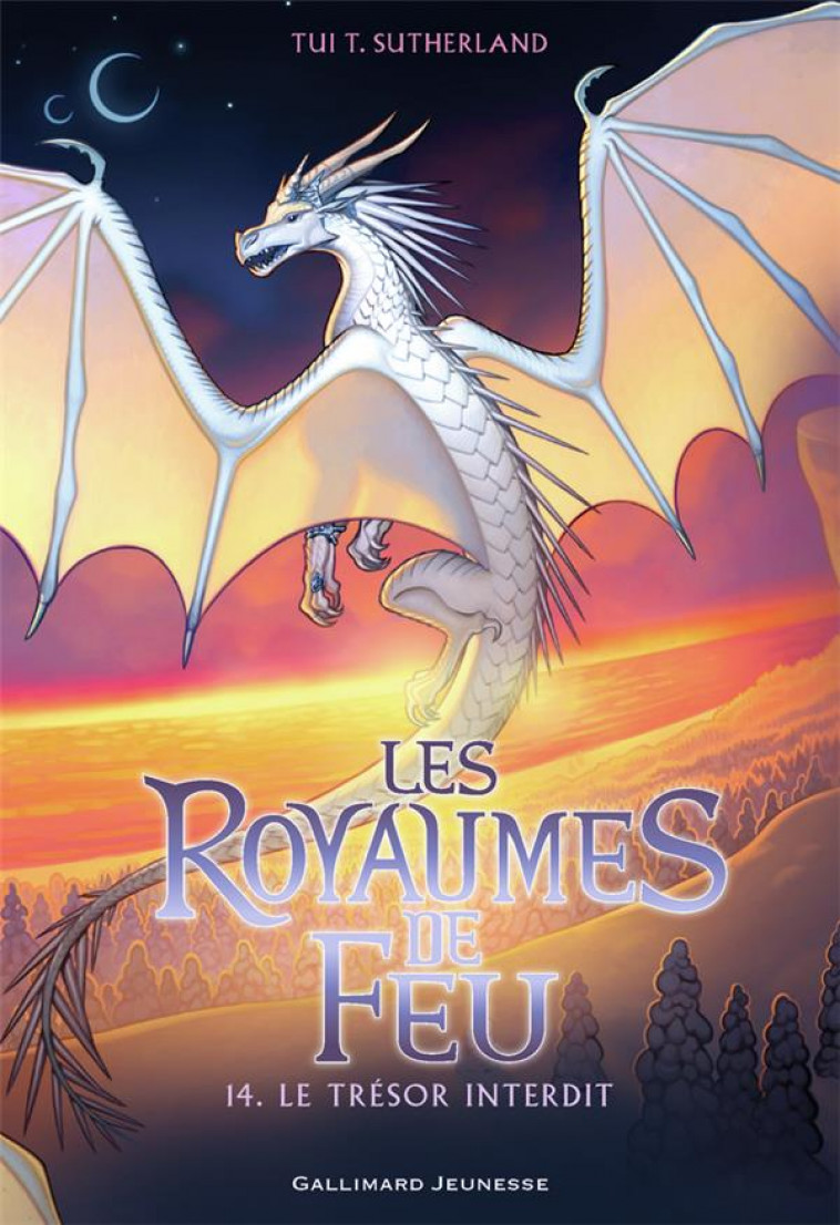 LES ROYAUMES DE FEU, 14 - LE TRESOR INTERDIT - SUTHERLAND/ANG - GALLIMARD