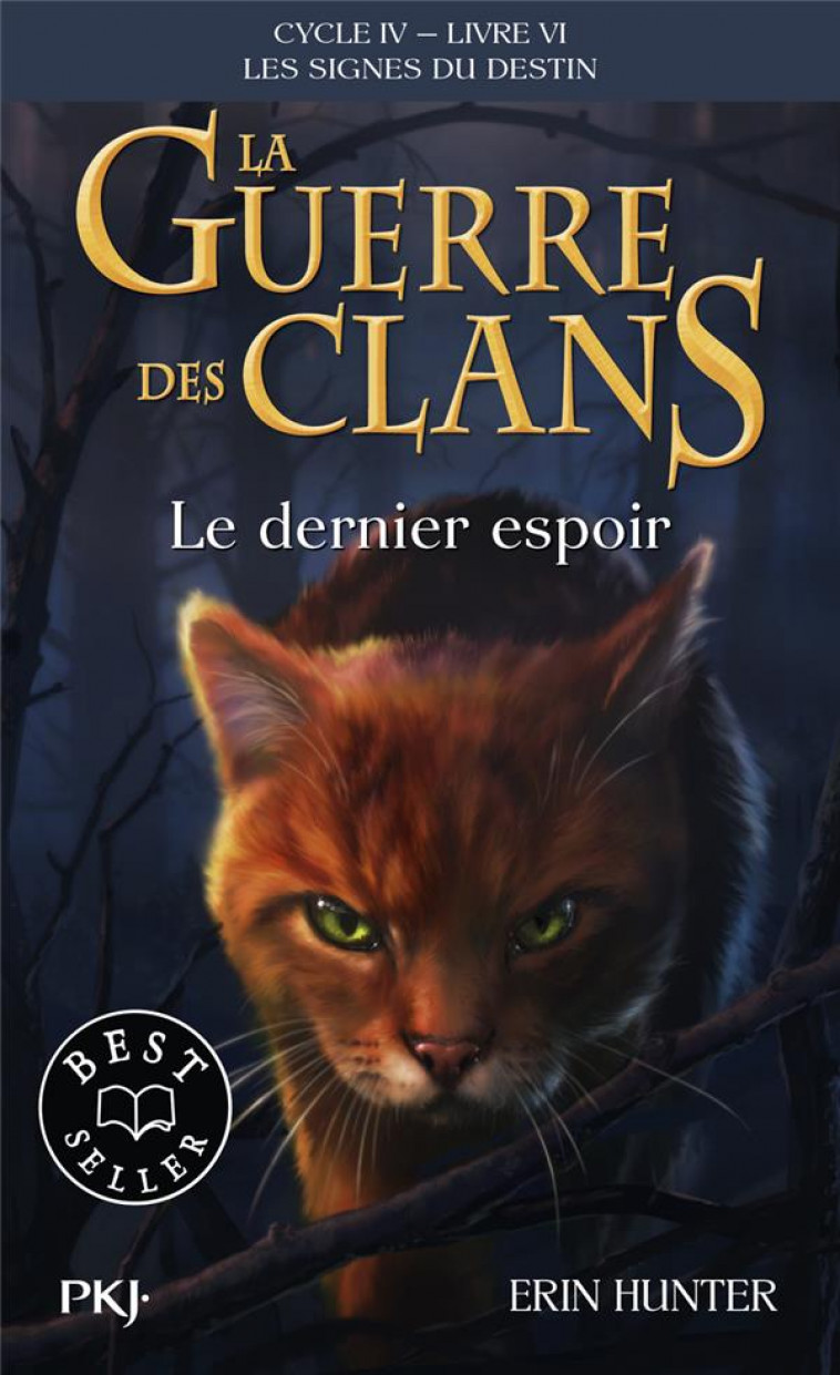 LA GUERRE DES CLANS, CYCLE IV - TOME 6 LE DERNIER ESPOIR - HUNTER ERIN - POCKET