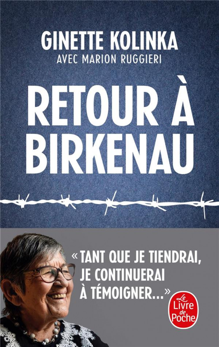 RETOUR A BIRKENAU - KOLINKA GINETTE - LGF/Livre de Poche