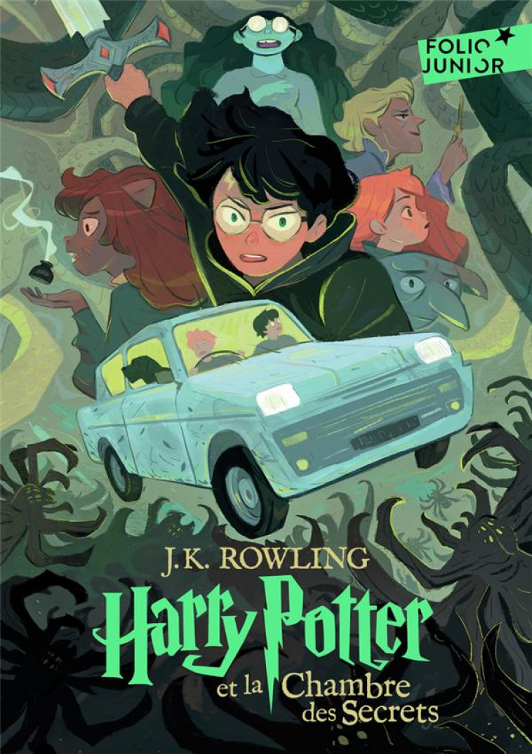 HARRY POTTER - II - HARRY POTTER ET LA CHAMBRE DES SECRETS - EDITION 2023 - ROWLING J.K. - GALLIMARD