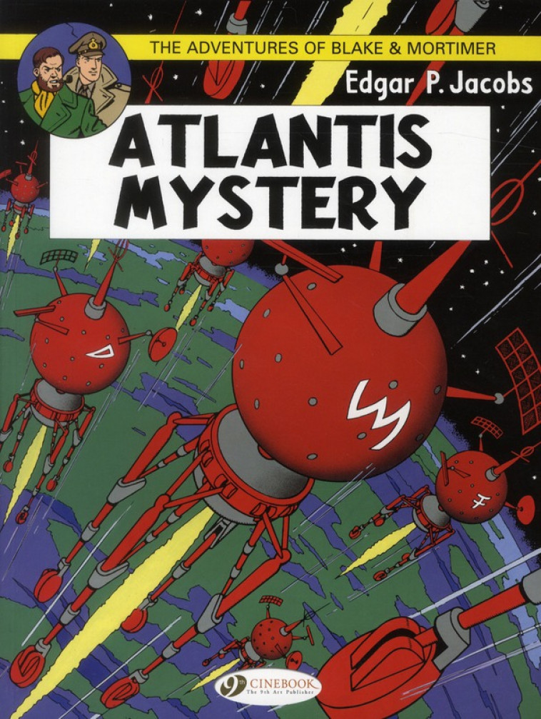 BLAKE ET MORTIMER TOME 12 : ATLANTIS MYSTERY - JACOBS, EDGAR P.  - CINEBOOK