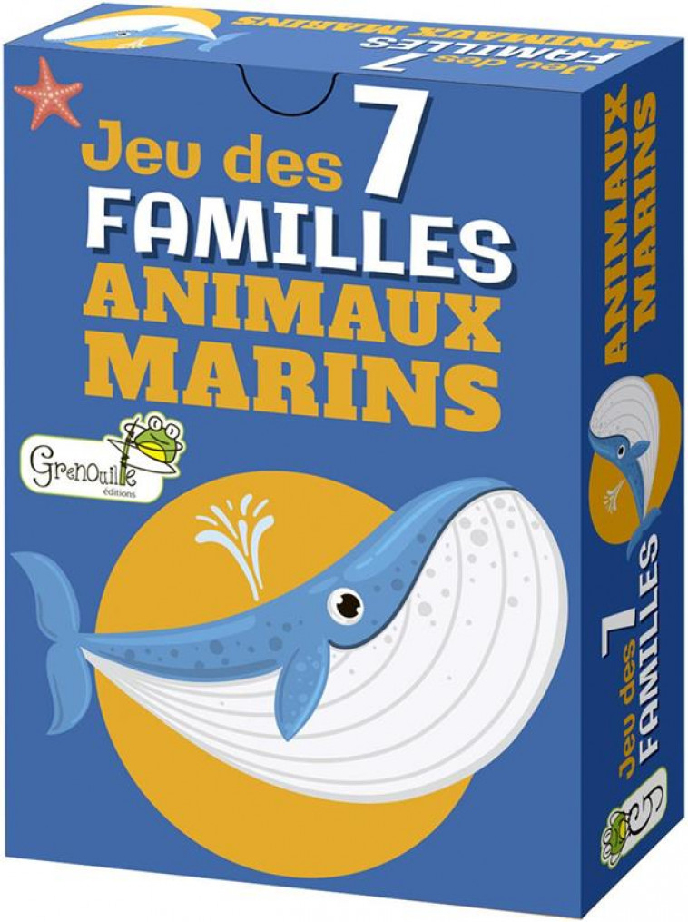 7 FAMILLES ANIMAUX MARINS - COLLECTIF - NC