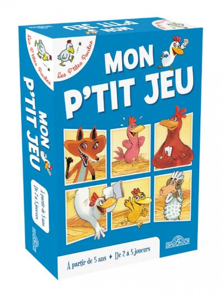 LES P-TITES POULES - MON P-TIT JEU - PKJ - NC