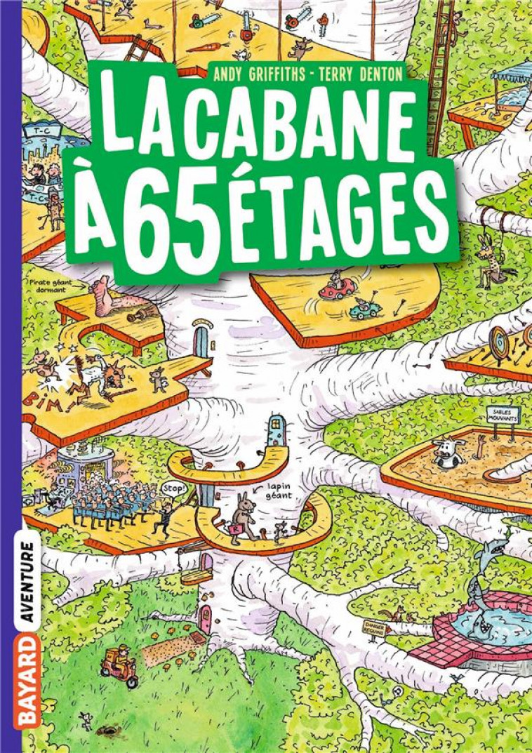 LA CABANE A 13 ETAGES POCHE , TOME 05 - LA CABANE A 65 ETAGES - GRIFFITHS/DENTON - BAYARD JEUNESSE