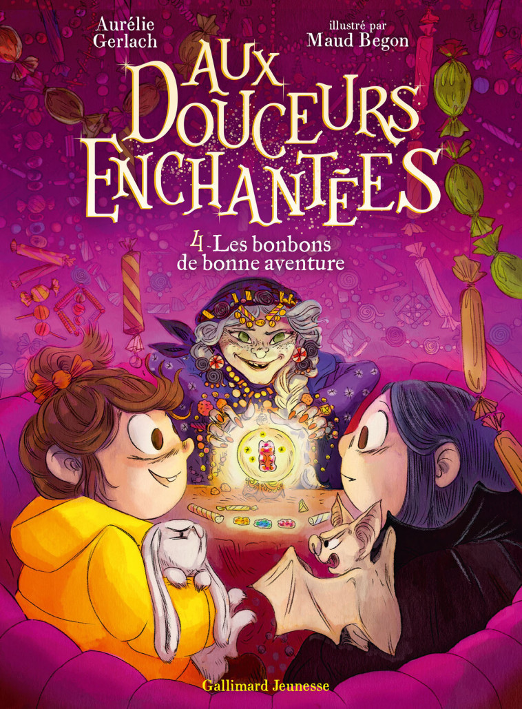 Aux douceurs enchantées - AURELIE GERLACH , Gerlach Aurélie, Begon Maud - GALLIMARD JEUNE