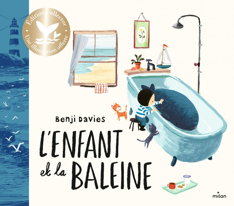 L'enfant et la baleine - édition collector - Davies Benji - MILAN