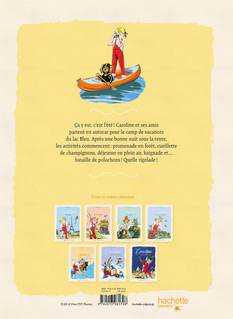 Caroline en vacances - Probst Pierre - HACHETTE ENFANT