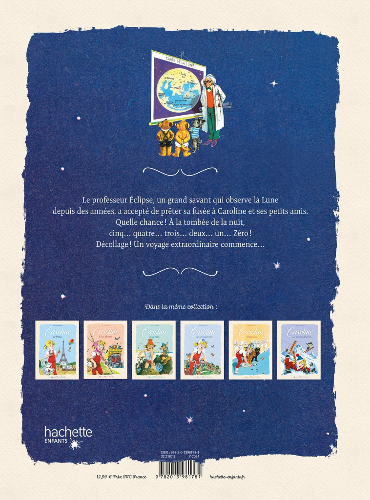 Caroline sur la Lune - Probst Pierre - HACHETTE ENFANT