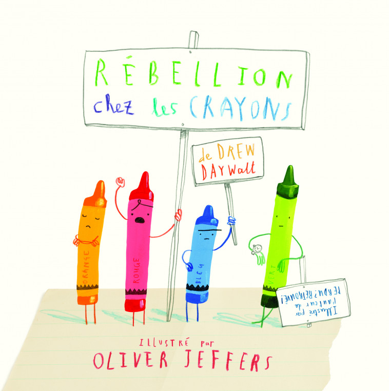 Rebellion chez les crayons - DAYWALT Drew, Jeffers Oliver - KALEIDOSCOPE